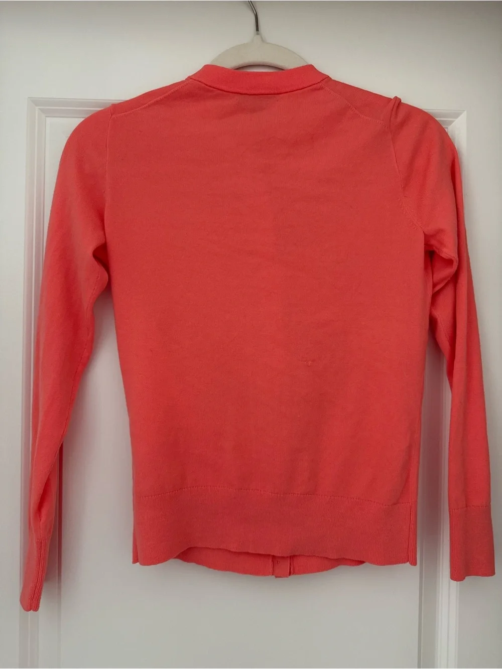 NEW WITH TAGS J. Crew Coral Sequin Floral Cardigan Sweater